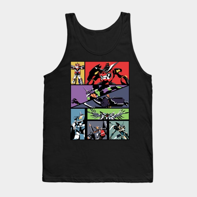 Super Robots Tank Top by SpaceSharq